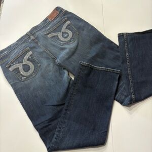 Vintage Y2K Big Star NINA Low Rise Bootcut Jeans | Women’s | Embroidered Pockets